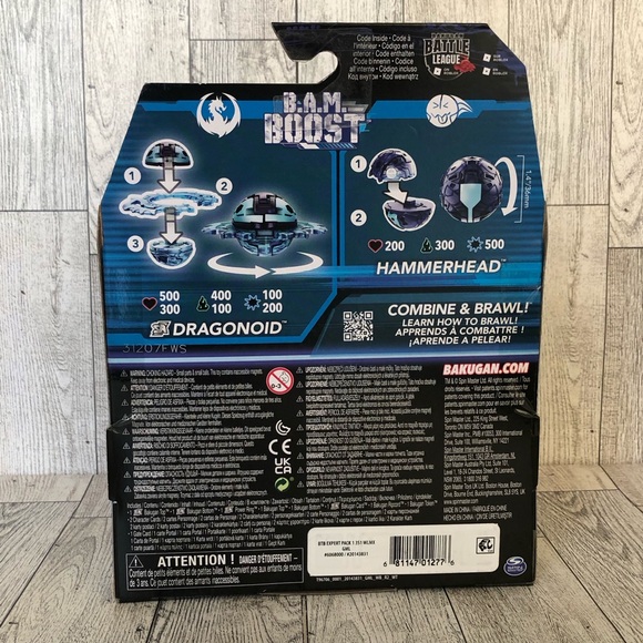 Bakugan - 3.0 Generation 2023 Expert Pack Special Attack Dragonoid vs Hammerhead - Picture 3 of 6